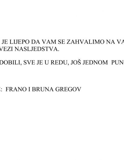Frano and Bruno Gregov (HR)