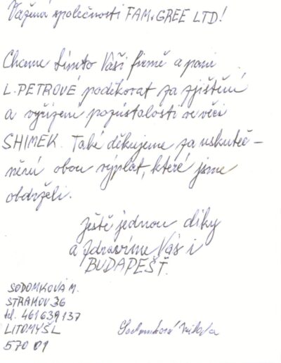 Milota Sodomkova (CS)